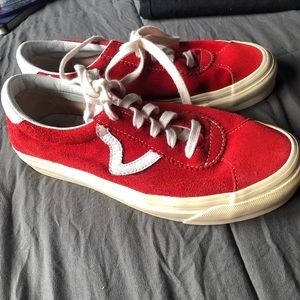 Red Vans